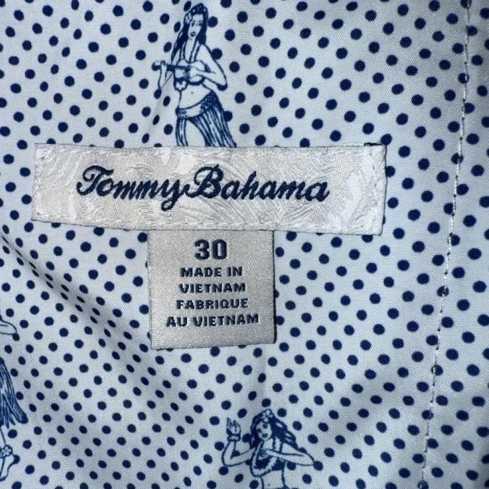 Tommy‎ Bahama Mens 30 Waist Black Chip Shot Shorts IslandZone 10